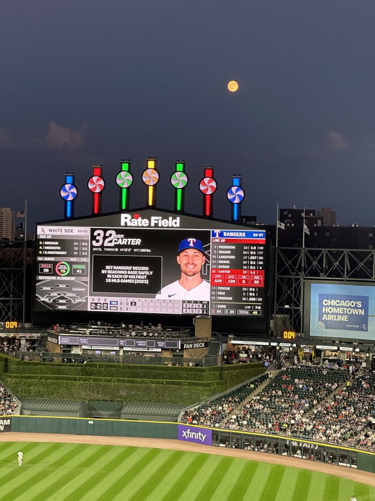 baseball game white socks Chicago 